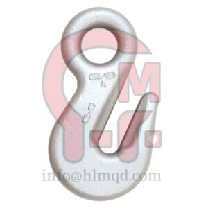 HLM A-1328 Eye Grab Hook, Alloy Steel | 5700lb - 90,400lb Load | Compatible with Grade 80/100 Chain
