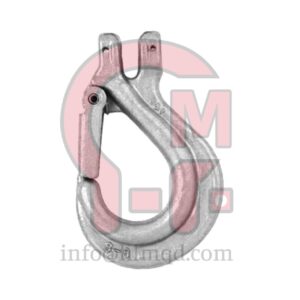 HLM S-314A Clevis Chain Hook, 2500lb-18,100lb Load | 2.5x Proof Tested | Alloy Steel