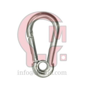 HLM Snap Hook With Eye DIN5299 Form A, Stainless Steel | Size: 4*4-14*180 | WLL:80-900