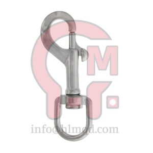 HLM Swivel Eye Bolt Snap, WT: 0.025-0.074kgs | Size: 3/8-1'' | Stainless Steel