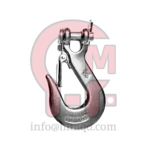 HLM Clevis Grab Hook With Latch, Size: 1/4''-1/2'' | Stainless Steel
