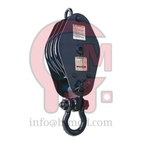 HLM 680 Construction Block with Shackle, Capacity: 5-100T | 680 Series Blocks with Bronze Bushings (Standard)