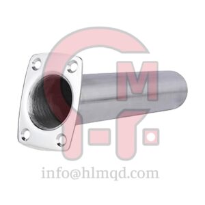 HLM Flush Mount Fishing Rod Holder, Stainless Steel ,Offshore-Rated Fflush Rod Socket