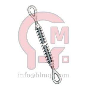 HLM HG-226 Eye and Eye Turnbuckle, Hot Dip galvanized steel | UNJ Thread for Enhanced Fatigue Resistance | WLL: 500-75,000lb