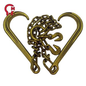 HLM J Hook Chain, Grade 80 Alloy Chain | J-Hook And Chain | Plain Chain End