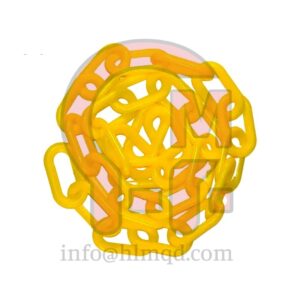 HLM Plastic Chain, Barrier Chain | Unfinished | UV Protected Polyethylene Plastic
