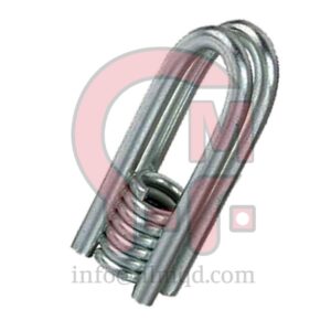HLM Double Straight Loop Coil Insert, Bolt Diameter:3/4"-1" | SWL Tension: 2,250-3,750 lbs | Ultimate Redundant Loop Connection System