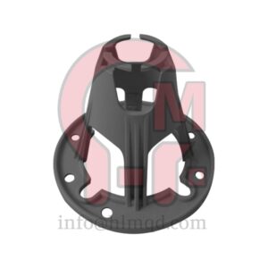 HLM Plastic Concrete Rebar Chair B, Size: 3" -3-1/4" to 3-1/2"-4” | Sturdy Foundation for Optimal Rebar Positioning