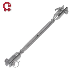 HLM Stainless Steel Close Body Turnbuckle Jaw&Jaw, JIS Type | AISI316 and AISI304 | Thread Size:M4-M36