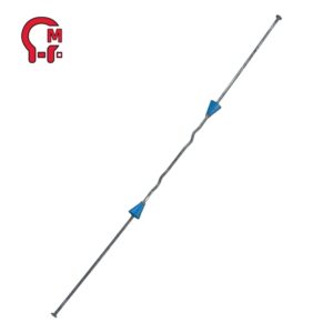 HLM Snap Tie 8-1/4" End with Cone, Long End | Standard Snap Ties For Concrete Forms | Wall Thickness:6"-24"
