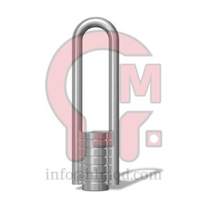 HLM Straight Ferrule Loop Insert, Insert Length: 4-1/8" to 8-1/8"  | SWL Tension: 3,000-5,000 lbs | Axial-Load Optimized Loop