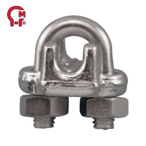 HLM US Forged Type Stainless Steel Wire Rope Clip,  Size: 1/8-3 | AISI304/316 | Marine-Grade