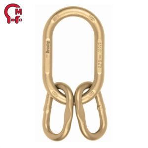 HLM Grade 80 A-347 Welded Master Link Assembly with Engineered Flat A347 Master Link Assembly Welded for G80 Lifting Slings