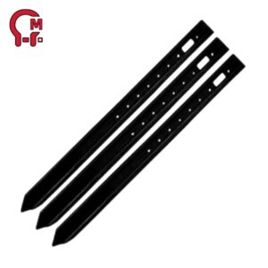 HLM Flat I-Beam Steel Nail Stake, Size: 1-1/2"×12" to 1-1/2"×36" | For High-Bearing Load Support and Lateral Rigidity