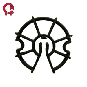 HLM Wheel Style Plastic Spacer for Steel SD0251B, The Size for Tie Bar: 8-14mm | For Multi-Surface Gliding and Angular Adaptation