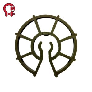 HLM Wheel Style Plastic Spacer for Steel SD0351B, The Size for Tie Bar: 14-28mm | For Dynamic Load Mobility and Topography-Adaptive Alignment