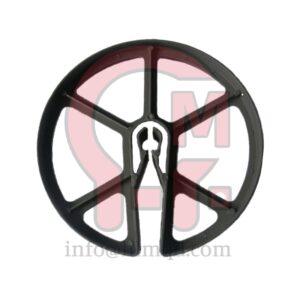 HLM Wheel Style Plastic Spacer for Steel SD0651B, The Size for Tie Bar: 8-16mm | For Multi-Surface Traction and Load-Responsive Alignment