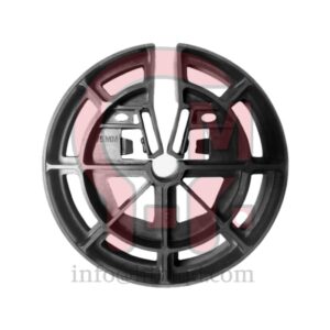 HLM Wheel Style Plastic Spacer for Steel SD0752B, For Multi-Surface Glide and Dynamic Load Optimization