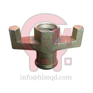 HLM Wing Nut with Two Arms, Diameter: D15mm/D20mm | Ultimate Load: Over 180KN | ​Ductile Iron Formwork Wing Nut