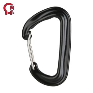HLM Wire Gate Carabiner Clip, For Quick-Connect Security and Multi-Directional Load Capacity.​