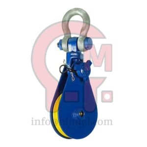 HLM Heavy-Duty Snatch Block with Shackle | Industrial & Marine Load Handling Hardware